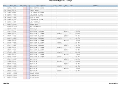 DOWNLOAD HYUNDAI 25 30 33L-7A FORK LIFT-LPG PARTS MANUAL