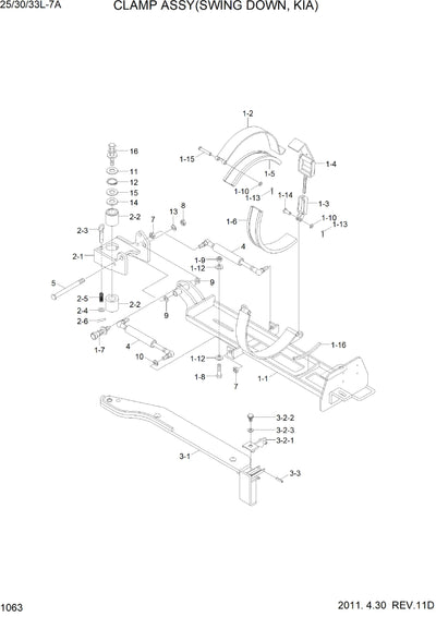 DOWNLOAD HYUNDAI 25 30 33L-7A FORK LIFT-LPG PARTS MANUAL
