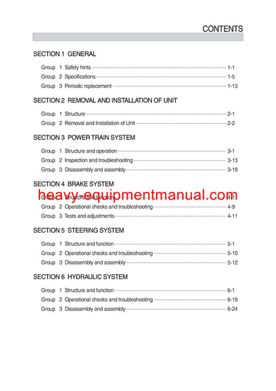Hyundai 35 40 45DS-7 Forklift Truck Service Manual