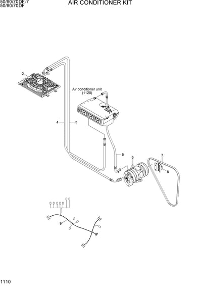DOWNLOAD HYUNDAI 50/60/70DF-7 FORKLIFT DIESEL PARTS MANUAL