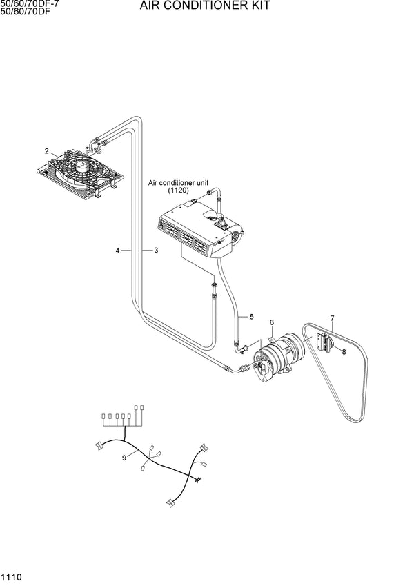 DOWNLOAD HYUNDAI 50/60/70DF-7 FORKLIFT DIESEL PARTS MANUAL