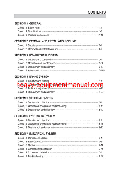 Hyundai 50 60 70D-9,80D-9 Forklift Truck Workshop Service Repair Manual
