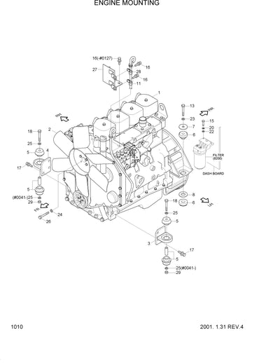 DOWNLOAD HYUNDAI H70/LGP CRAWLER DOZER PARTS MANUAL