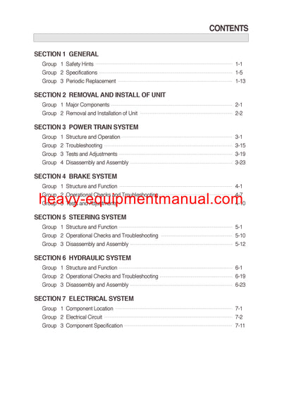 DOWNLOAD Hyundai HDF15/18-3 Forklift Truck Workshop Service Repair Manual