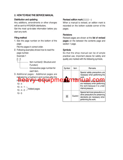 Hyundai HDF15 18-5 Forklift Truck Repair Manual