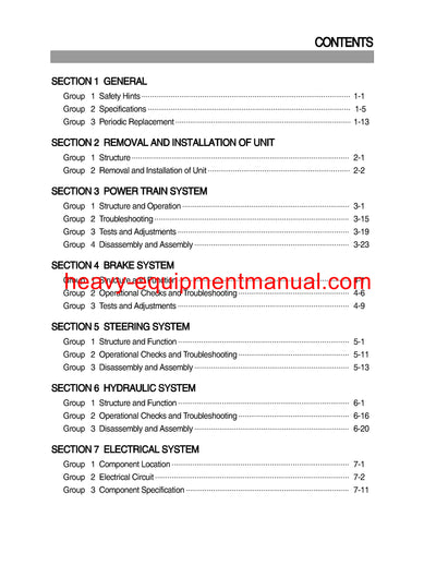 Hyundai HDF15 18-5 Forklift Truck Workshop Service Repair Manual