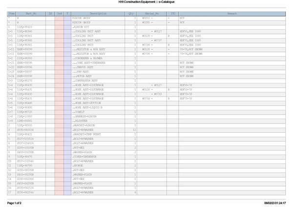 DOWNLOAD HYUNDAI HDF50/70-7S FORKLIFT DIESEL PARTS MANUAL
