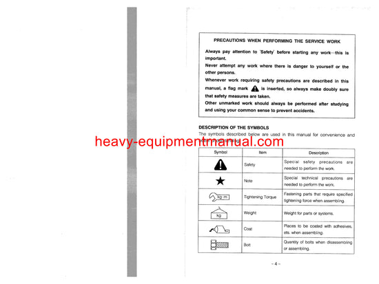  DOWNLOAD Hyundai HDF50 70A Forklift Truck Workshop Service Repair Manual