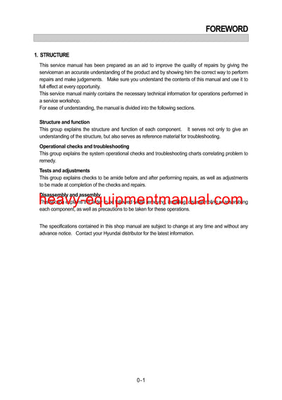 DOWNLOAD Hyundai HL720-3 Wheel Loader Service Repair Manual