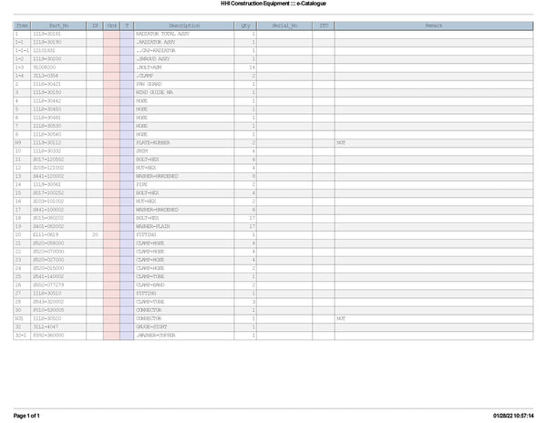 DOWNLOAD HYUNDAI HL720-3 WHEEL LOADER PARTS MANUAL