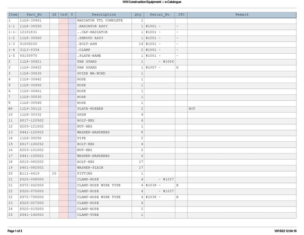 DOWNLOAD HYUNDAI HL730TM-3 (#1001-) WHEEL LOADER PARTS MANUAL