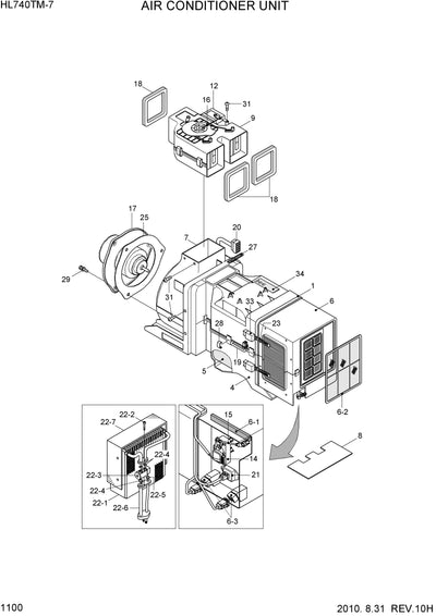 DOWNLOAD HYUNDAI HL730TM-7 WHEEL LOADER PARTS MANUAL