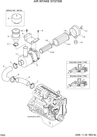 DOWNLOAD HYUNDAI HL730TM-7 WHEEL LOADER PARTS MANUAL