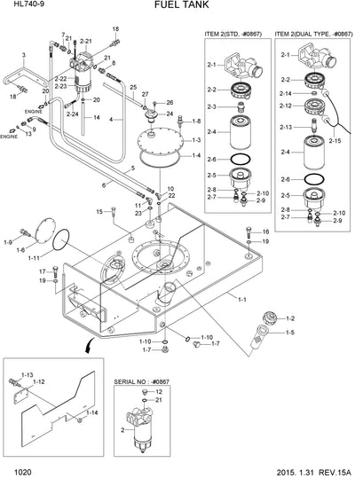 DOWNLOAD HYUNDAI HL740-9 WHEEL LOADER PARTS MANUAL