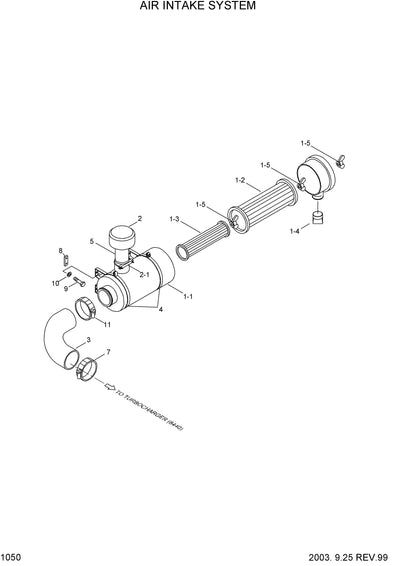 DOWNLOAD HYUNDAI HL750 (#1001-) WHEEL LOADER PARTS MANUAL