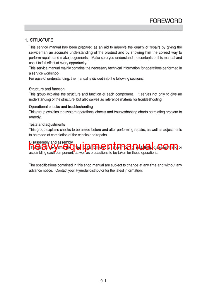 DOWNLOAD Hyundai HL757-9S(Brazil) Wheel Loader Service Repair Manual