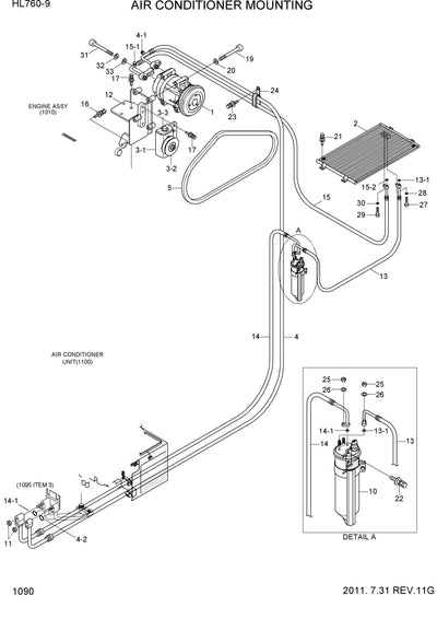 DOWNLOAD HYUNDAI HL760-9 WHEEL LOADER PARTS MANUAL