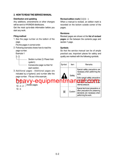 Hyundai HL770 (#1001-#1170) Wheel Loader Service Repair Manual