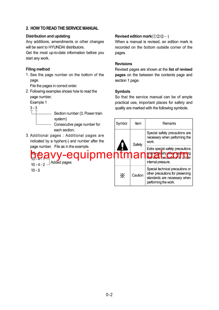 DOWNLOAD Hyundai HL770 (#1001-#1170) Wheel Loader Service Repair Manual