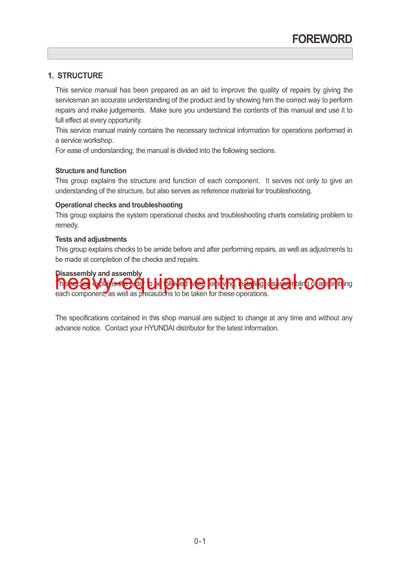 DOWNLOAD Hyundai HL780-3A Wheel Loader Service Repair Manual