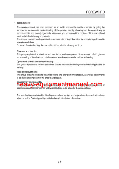 Download Hyundai HL930A Wheel Loader Service Repair Manual