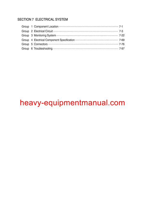 Hyundai Hl960 Wheel Loader Service Repair Manual