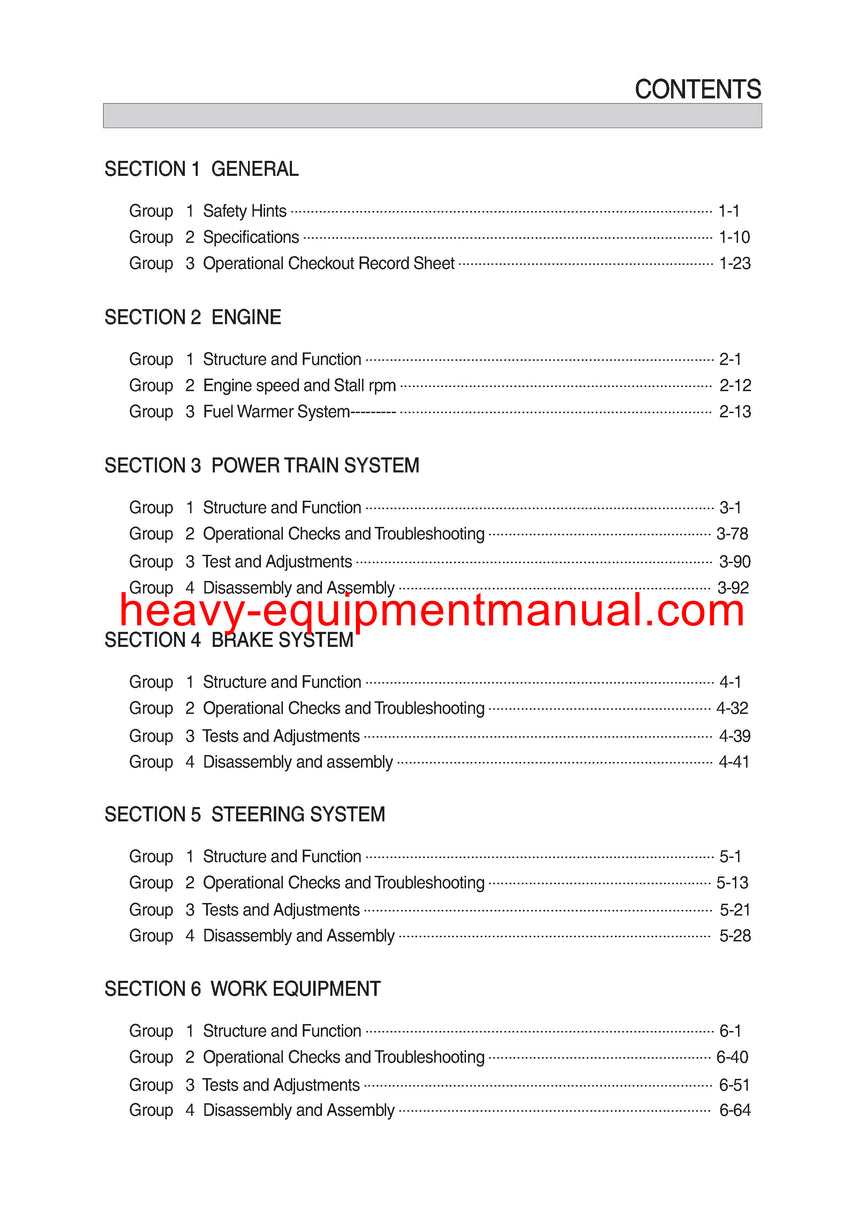 Hyundai Hl960 Wheel Loader Service Repair Manual
