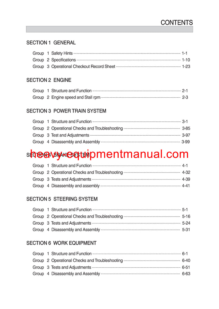 Hyundai Hl970 Wheel Loader Service Repair Manual
