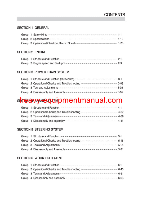 HYUNDAI HL975 WHEEL LOADER SERVICE REPAIR MANUAL