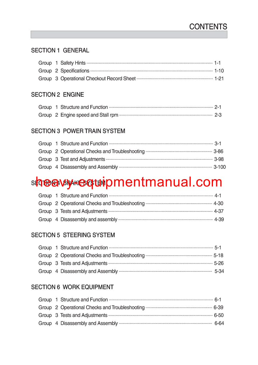 Hyundai HL980 Wheel Loader Workshop Service Repair Manual