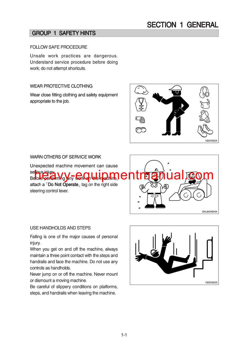 DOWNLOAD Hyundai HSL850-7 Skid Steer Loader Service Repair Manual