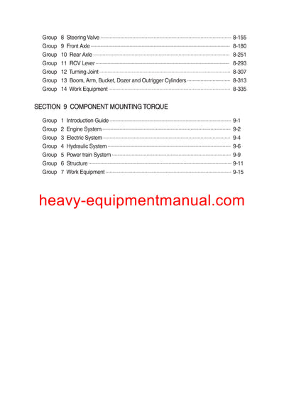 DOWNLOAD Hyundai HW140 Wheel Excavator Service Repair Manual