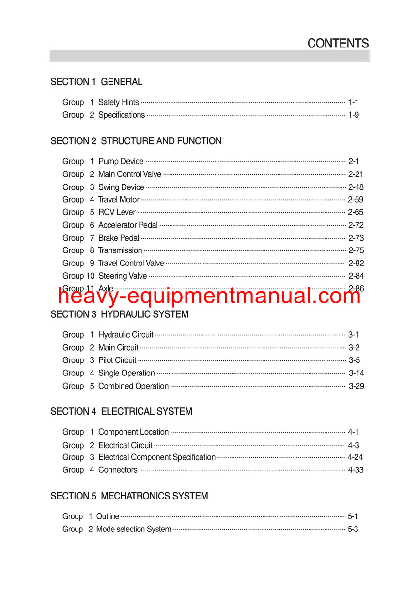 Download Hyundai HW210 Wheeled Excavator Service Repair Manual