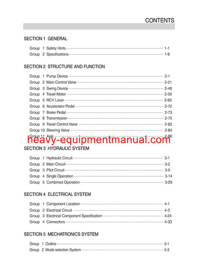 DOWNLOAD Hyundai HW210 Wheel Excavator Service Repair Manual