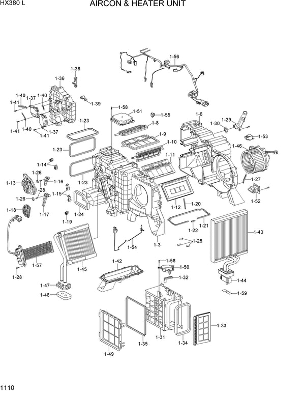 DOWNLOAD HYUNDAI HX380 L CRAWLER EXCAVATOR PARTS MANUAL