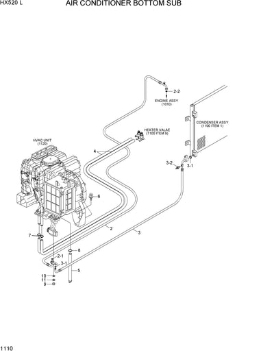 DOWNLOAD HYUNDAI HX520 L CRAWLER EXCAVATOR PARTS MANUAL