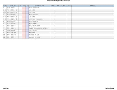 DOWNLOAD HYUNDAI HX520 L CRAWLER EXCAVATOR PARTS MANUAL