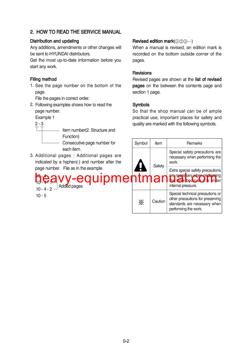Download Hyundai R110-7A Excavator Service Repair Manual