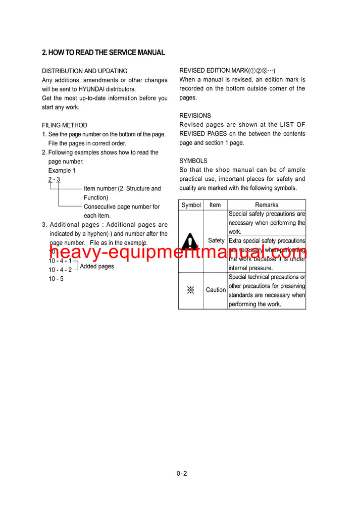 Hyundai  R130LC-3 Crawler Excavator Service Repair Manual