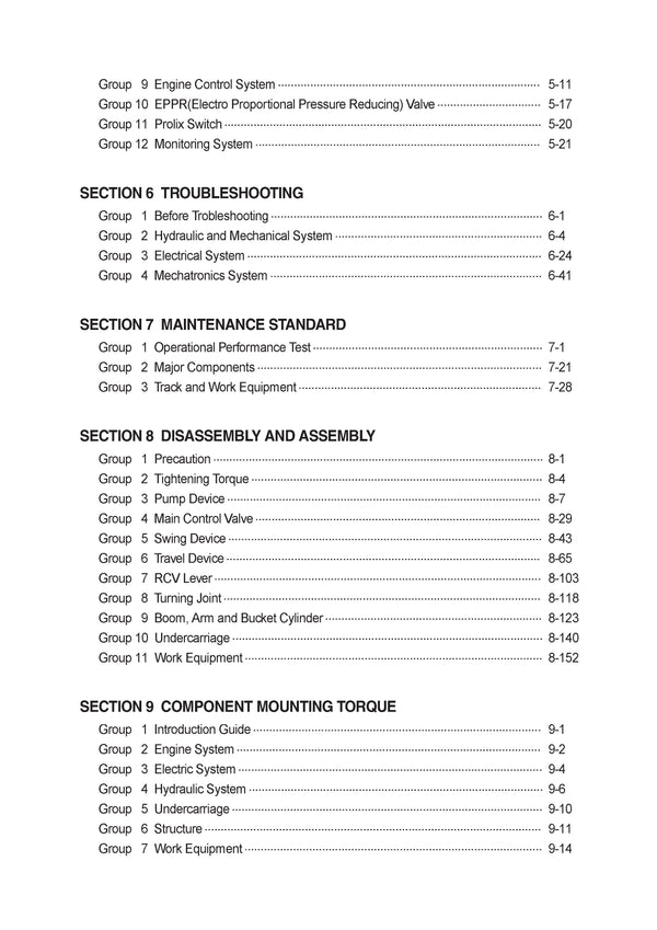 Download Hyundai R130S Crawler Excavator Service Repair Manual
