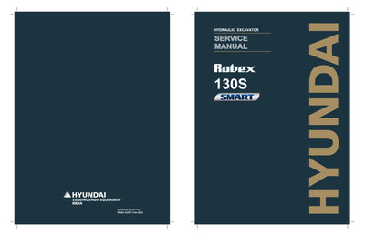 Download Hyundai R130S Crawler Excavator Service Repair Manual