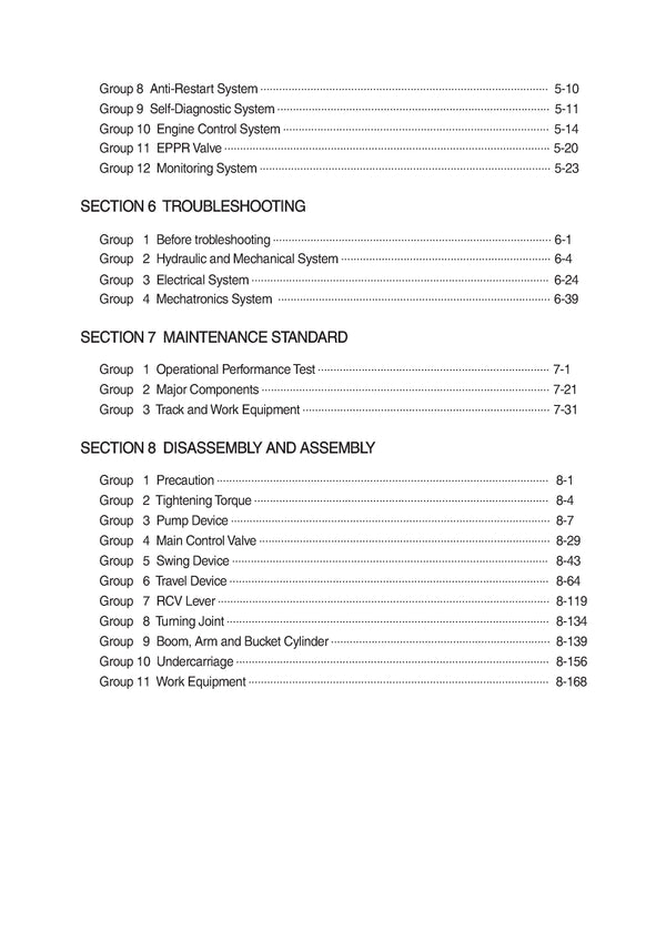 Download Hyundai R140LS Crawler Excavator Service Repair Manual