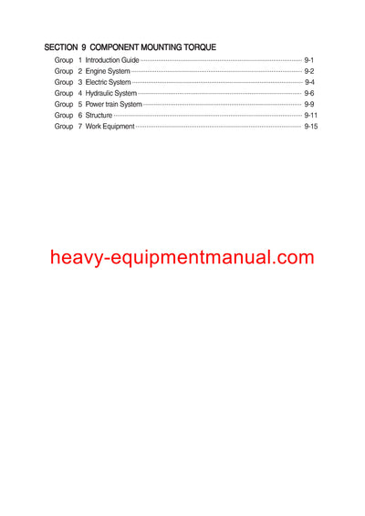 Hyundai R140W-7A Wheel Excavator Service Repair Manual