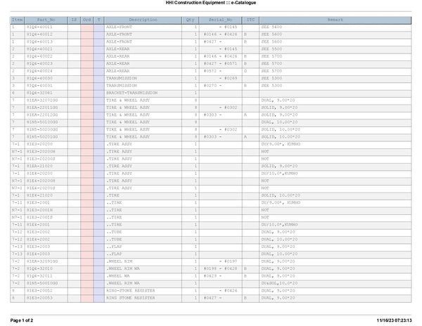 DOWNLOAD HYUNDAI R140W-9S WHEEL EXCAVATOR PARTS MANUAL