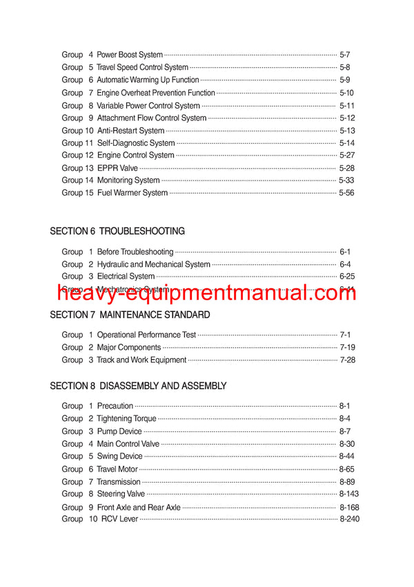 Hyundai R140W-9 Wheel Excavator Workshop Service Repair Manual