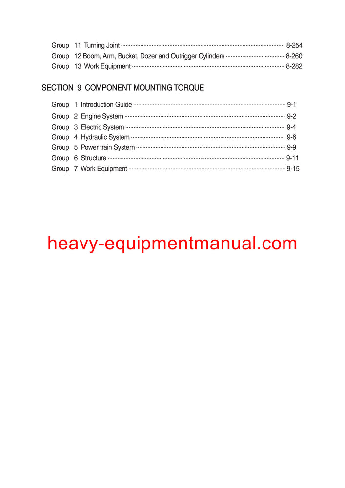 Hyundai R140W-9 Wheel Excavator Workshop Service Repair Manual