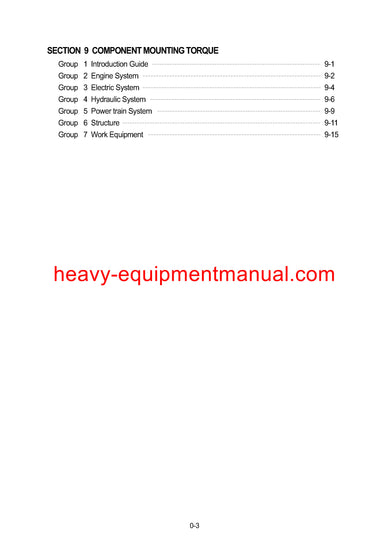  Hyundai R170W-7 Wheel Excavator Service Repair Manual