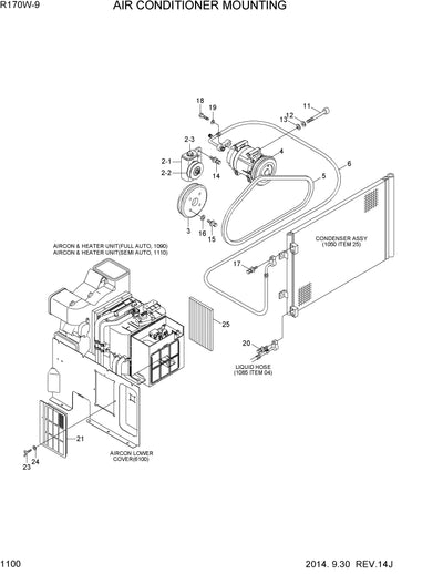 DOWNLOAD HYUNDAI R170W-9 WHEEL EXCAVATOR PARTS MANUAL