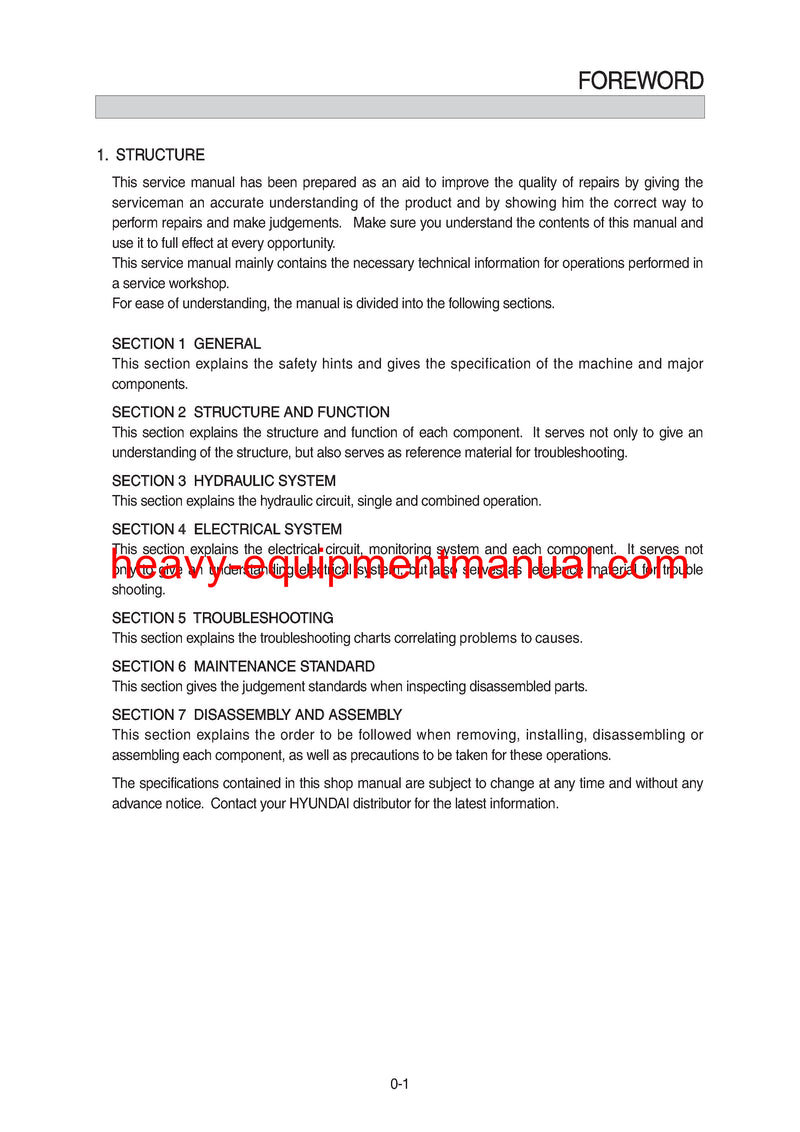 DOWNLOAD Hyundai R18-9AK Crawler Excavator Service Repair Manual