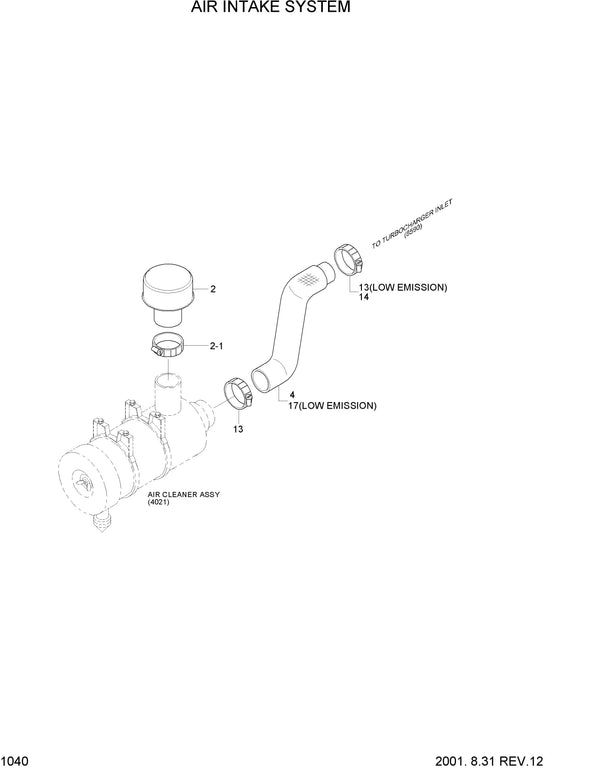 DOWNLOAD HYUNDAI R180LC-7 CRAWLER EXCAVATOR PARTS MANUAL